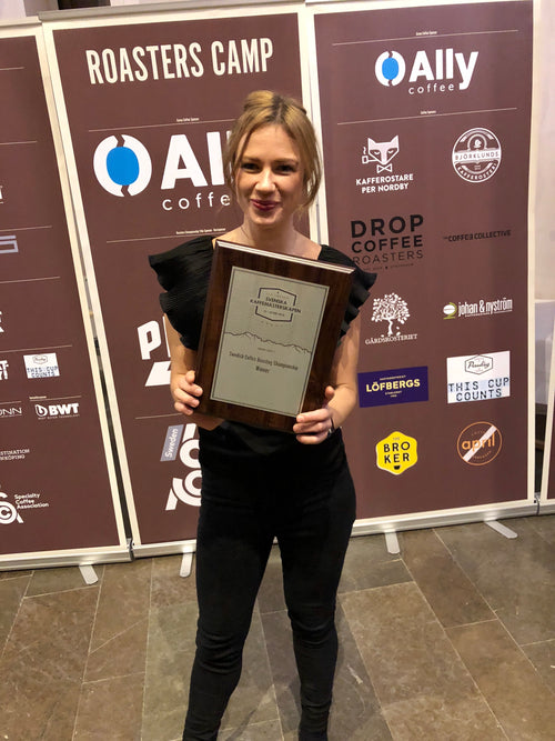 Joanna Alm won the Swedish Coffee Roasting Championships 2018