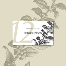 Load image into Gallery viewer, 12 Month Coffee Subscription