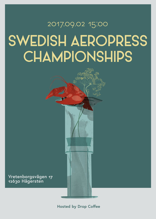 Swedish Aeropress Championships 2017 - competitors information