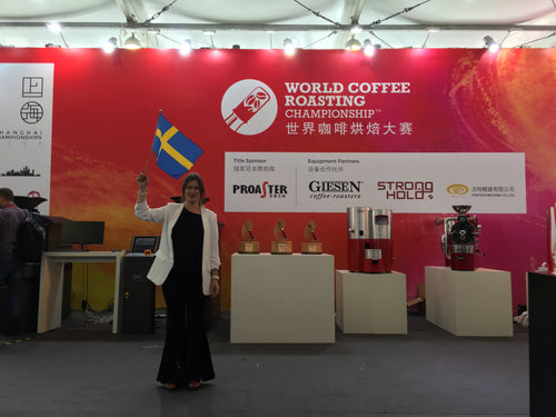 4th in the World Coffee Roasting Championship 2016, Shanghai