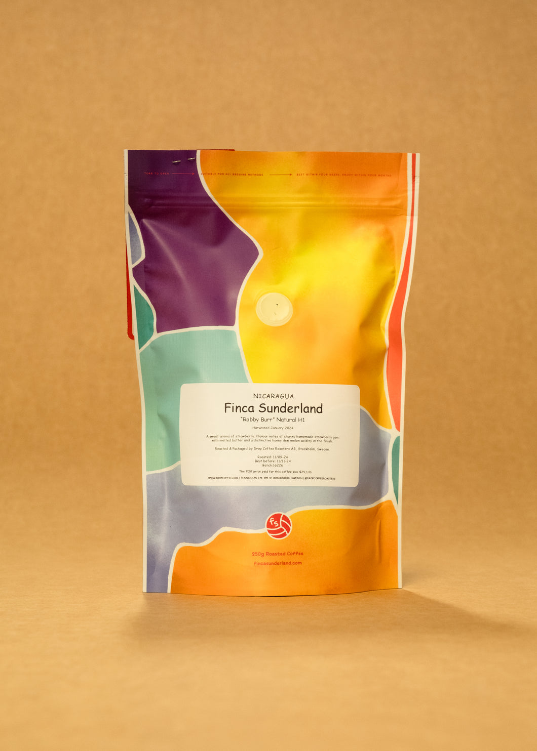 Finca Sunderland Natural H1, Nicaragua