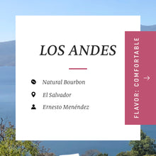 Load image into Gallery viewer, Los Andes, Natural Bourbon, El Salvador
