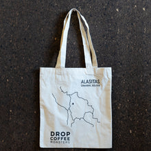 Load image into Gallery viewer, Tote Bag - Drop Coffee Map
