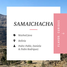 Load image into Gallery viewer, Samaichacha, Washed Java, Bolivia
